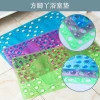 Square foot bathroom mat, anti-slip mat, PVC anti-slip mat, bathroom massage mat, bathtub mat, floor mat Application Scenario